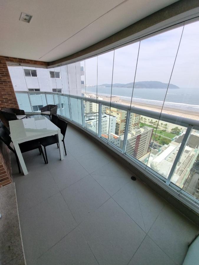 Apto Top Com Vista Pro Mar Em Condominio Completo Em Frente A Praia! Santos  Dış mekan fotoğraf
