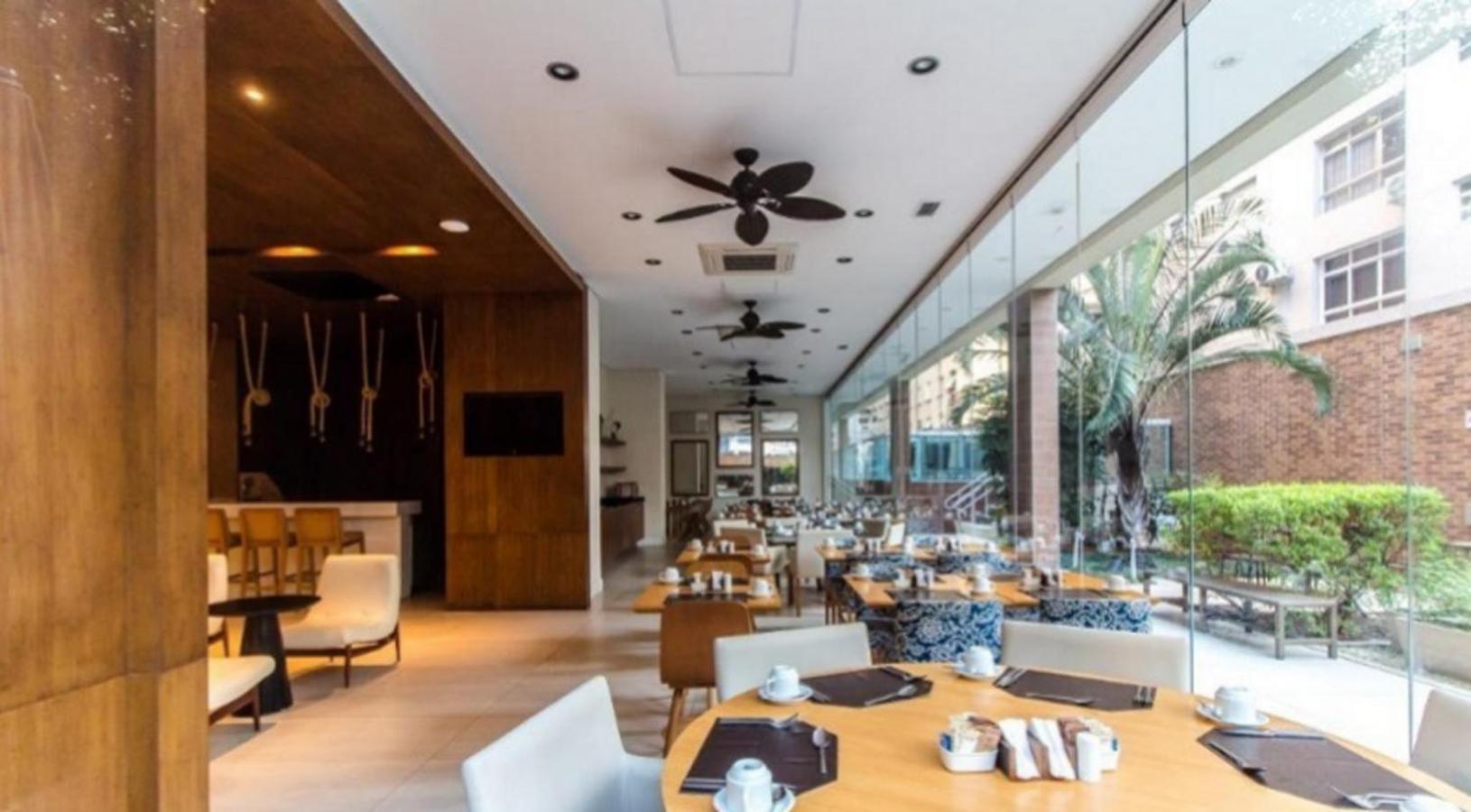 Apto Top Com Vista Pro Mar Em Condominio Completo Em Frente A Praia! Santos  Dış mekan fotoğraf