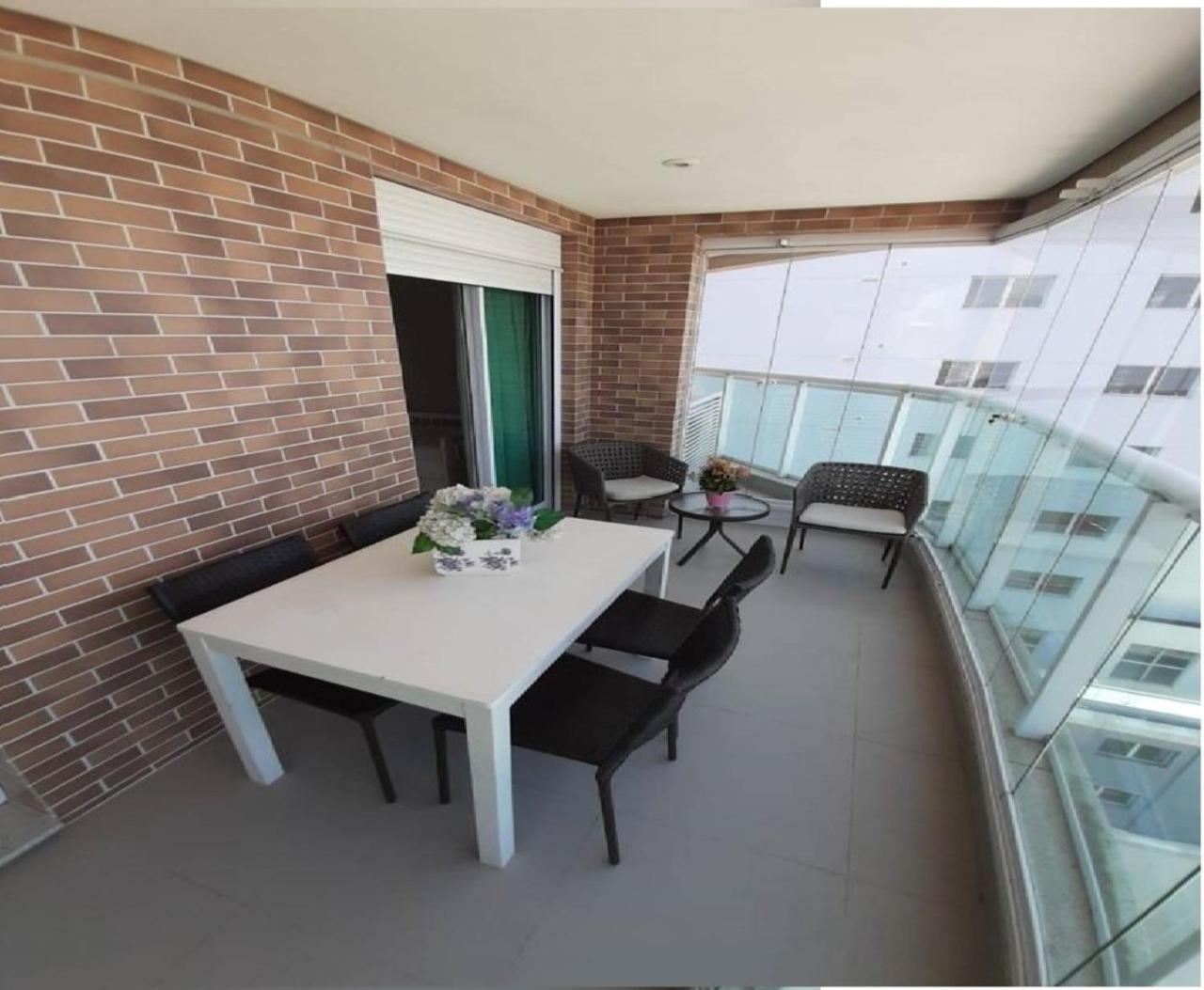 Apto Top Com Vista Pro Mar Em Condominio Completo Em Frente A Praia! Santos  Dış mekan fotoğraf